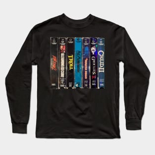 Movie Horror Retro Cassete 3 Long Sleeve T-Shirt